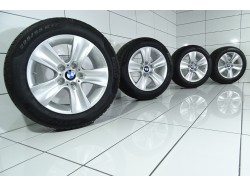 4x Koła 225 55 R17 97 H BMW OE 5x120 30 Srebrny