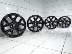 4x Felgi 17' BMW OE 5x112 39 66,6 Czarny