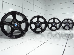 4x Felgi 17' BMW OE 5x120 29 72,6 Czarny