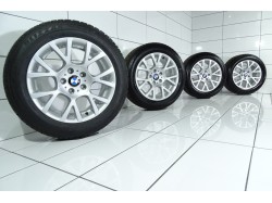 4x Koła 225 55 R17 97 H BMW OE 5x120 30 Srebrny