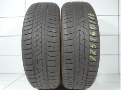 2x Pirelli Winter Sottozero 3 225 60 R18 104 H  [2020] 80%