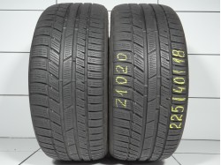 2x Toyo SNOWPROX S954 225 40 R18 92 V  [2017] 80%