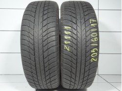 2x Bridgestone Blizzak LM001 205 60 R17 93 H  [2020] 80%