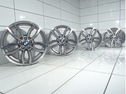 4x Felgi 19' BMW OE 5x120 38 72,6 Szary poler