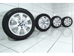 4x Koła 205 55 R16 91 H Dezent 5x120 35 Srebrny