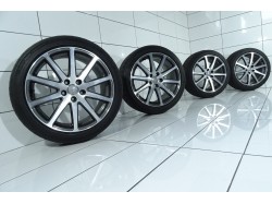 4x Koła 245 40 R18 97 Y AUDI OE 5x112 52 Grafit Polerka