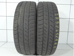 2x Continental Vanco Winter 2 205 65 R16C 107/105 T  [2023] 85%