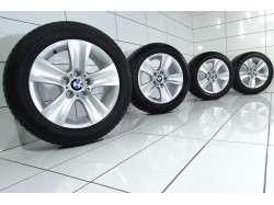 4x Koła 225 55 R17 97 H BMW OE 5x120 30 Srebrny