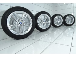 4x Koła 205 55 R17 91 W BMW OE 5x112 54 Srebrny