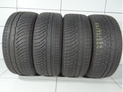 4x Michelin Pilot Alpin PA 4 ZP 225 55 R17 97 H  [2020] 80%