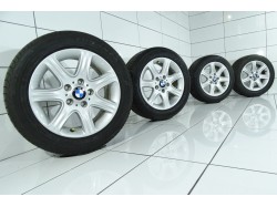 4x Koła 205 55 R16 91 W BMW OE 5x120 40 Srebrny