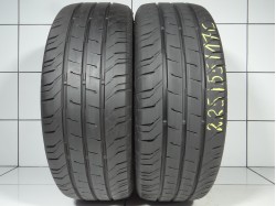 2x Continental ContiVanContact 200 225 55 R17C 109/107 H  [2020] 85%