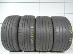 4x Michelin Pilot Super Sport 225 40 R18 88 Y  [2017] 80%