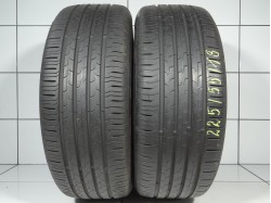 2x Continental EcoContact 6 225 55 R18 102 Y  [2022] 75%