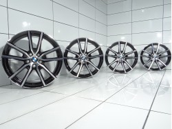 4x Felgi 18' BMW OE 5x112 25 66,6 Czarny poler