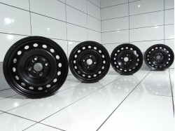 4x Felgi 15' CHEVROLET 4x114,3 49 56.6 Czarny