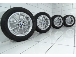 4x Koła 225 55 R17 97 W BMW OE 5x112 52 Srebrny