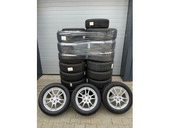 4x Koła 205 55 R16 91 H MERCEDES OE 5x112 49 Srebrny