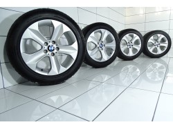4x Koła 255 50 R19 107 V BMW OE 5x120 48 Srebrny