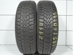 2x Dunlop WINTER RESPONSE 2 185 60 R15 84 T  [2016] 85%