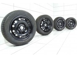 4x Koła 185 60 R15 84 H VOLKSWAGEN OE 5x100 38 Czarny