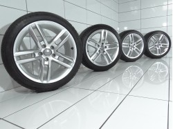 4x Koła 245 40 R18 97 V AUDI OE 5x112 52 Srebrny