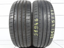 2x Goodyear EAGLE F1 ASYMMETRIC 3 205 45 R17 88 W  [2019] DEMO