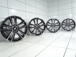 4x Felgi 19' BMW OE 5x112 25 66,6 Czarny poler