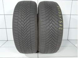 2x Continental ALL SEASON CONTACT 215 55 R17 98 W  [2021] 80%