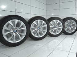 4x Koła 225 50 R17 94 H BMW OE 5x120 34 Srebrny