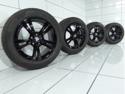 4x Koła 225 55 R17 97 H BMW OE 5x112 54 Czarny