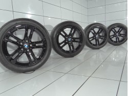 4x Koła 225 45 R17 94 Y BMW OE 5x112 54 Czarny