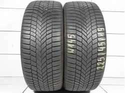 2x Bridgestone WEATHERCONTROL A005EVO 225 45 R19 96 V  [2021] 75%