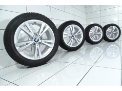 4x Koła 205 55 R17 91 H BMW OE 5x112 54 Srebrny